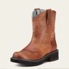Womens Ariat Fatbaby Saddle -Modern Life Shop 10000860 3 4 front warm