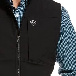Ariat Men's Logo 2.0 Softshell Vest -Modern Life Shop 10028321 02