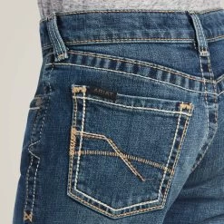 Ariat Boy's B5 Slim Wilson Stackable Straight Leg Jean -Modern Life Shop 10040502 03 warm