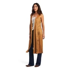Ariat Women’s Magdalena Suede Nubuck Vest -Modern Life Shop 10040532 full