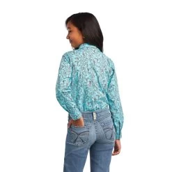 Ariat Girl’s Real Bucking Bronc Shirt -Modern Life Shop 10040631 back