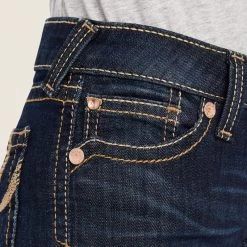 Ariat Girl’s R.E.A.L Trouser Maggie Wide Leg Jean -Modern Life Shop 10041104 01 warm