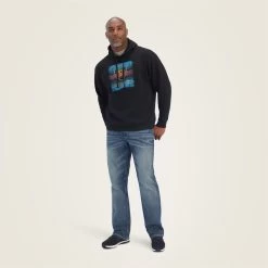 Ariat Men's Serape Block Sweatshirt 7 Ariat Men's Serape Block Sweatshirt -Modern Life Shop 10041711 full warm