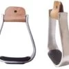 AHE Light Weight Aluminum Stirrups W/Black Pad Plain -Modern Life Shop 254 483
