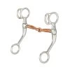 Tough 1 Miniature Training Snaffle W/Copper Mouth 3-1/2" -Modern Life Shop 25507 1