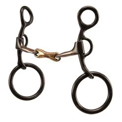 Dutton Old Cowboy Dogbone Copper Inlaid Bit OC-19