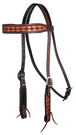 Professional's Choice Diamond Browband Headstall