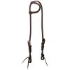 Weaver Leather Weaver Working Tack Sliding Ear Headstall W/Copper Flower Hardware -Modern Life Shop 71857 1