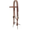 Weaver Leather Weaver Copper Flower Browband Headstall 1 Weaver Leather Weaver Copper Flower Browband Headstall -Modern Life Shop 71869 1