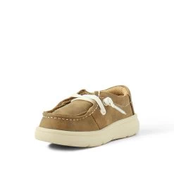 Ariat Hilo Brown Bomber Style Lil' Stomper Kids Casual Shoes