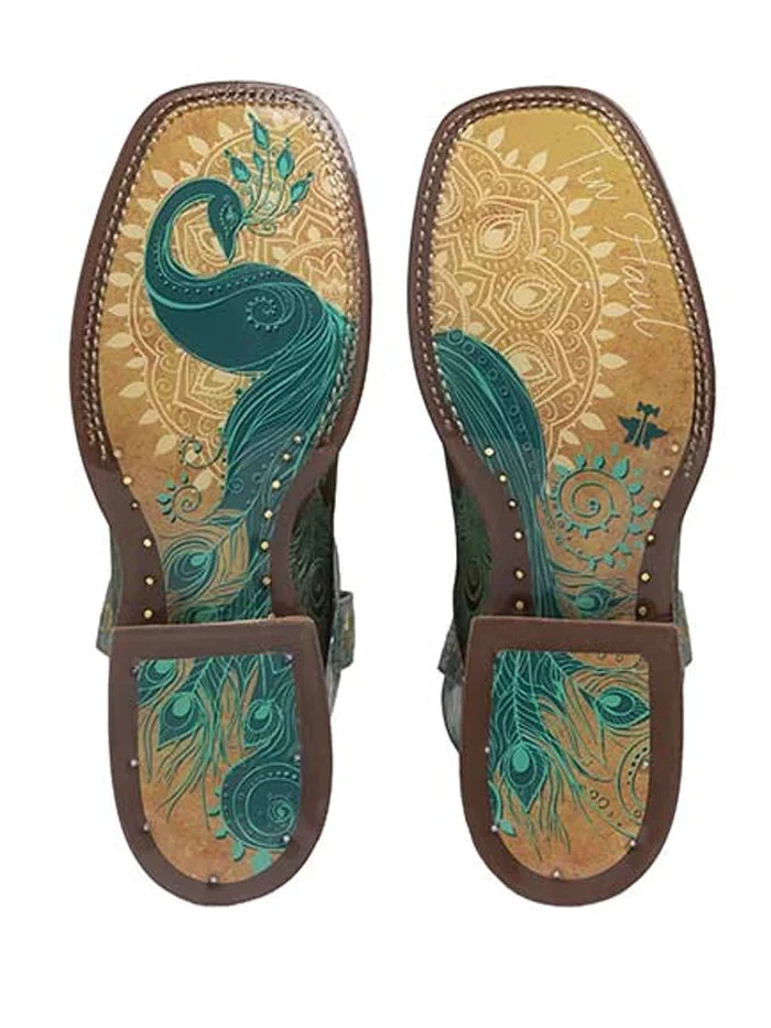 Womens Tin Haul Feather Plume Boot 14-021-0101-5003 TA 4 Womens Tin Haul Feather Plume Boot 14-021-0101-5003 TA - Image 2