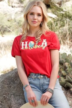 Cruel Denim Women's "Hola Cowboy" Crop Top