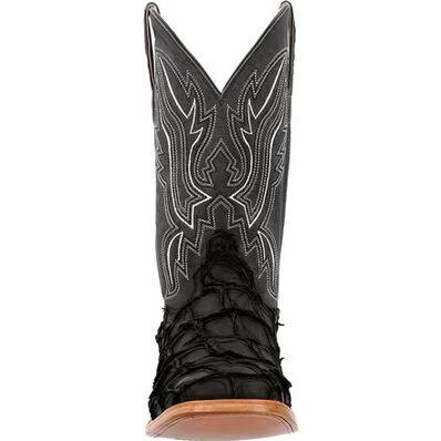 Mens Durango Matte Black Pirarucu Boot 4 Mens Durango Matte Black Pirarucu Boot - Image 2