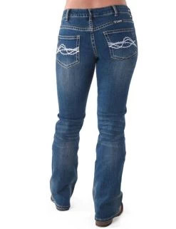 Cowgirl Tuff Women's Don't Fence Me In Jean -Modern Life Shop DFMIH0 4 03406