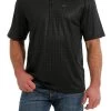 Cinch Men's Black Print ArenaFlex Polo Shirt -Modern Life Shop MTK1863022 1