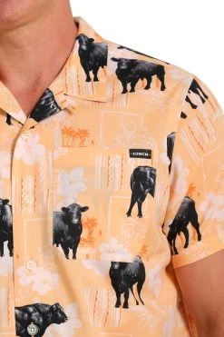 Cinch Men's Hawaiian Angus Camp Shirt -Modern Life Shop MTW1401030 3