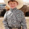 Cinch Boy's Long Sleeve Paisley Print Shirt -Modern Life Shop MTW7060309