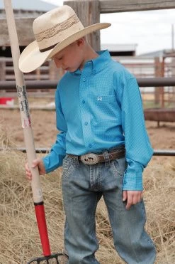 Cinch Boy's ArenaFlex Long Sleeve Shirt