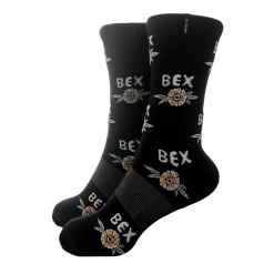 BEX Performance Socks -Modern Life Shop Performance Socks Flower Pattern BLACK 720x 503d6511 37c0 4b38 99c1 e4e1656342ce