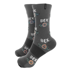 BEX Performance Socks -Modern Life Shop Performance Socks Flower Pattern GRAY 720x 9449c162 939c 4e30 90dd 39ba5470f03e