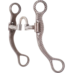 Classic Equine Rasp Straight Shank Bit With Correction