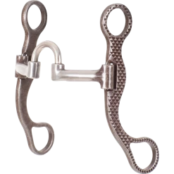 Classic Equine Rasp Straight Shank Bit With Short Correction