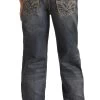 Rock & Roll Boy’s Relaxed Tapered Stretch Bootcut Jeans -Modern Life Shop RRBD0B1IC 79175