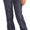 Rock & Roll Girl's Sailor Buttons Trouser Jean -Modern Life Shop RRGD5MRZSWZ 12360