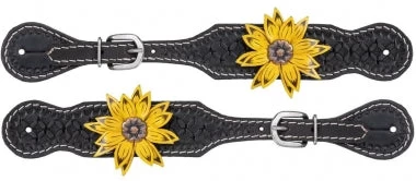 Tough 1 3D Sunflower Spur Straps 3 Tough 1 3D Sunflower Spur Straps