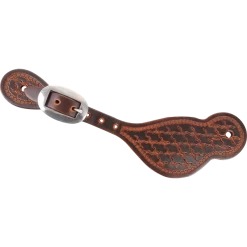 Martin Saddlery Tombstone Weathered Antique Twisted Wire Spurstraps