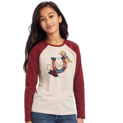 Ariat Girl's REAL Ropey Rose Shirt