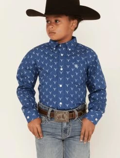 Ariat Boy's JAI Classic LS Shirt