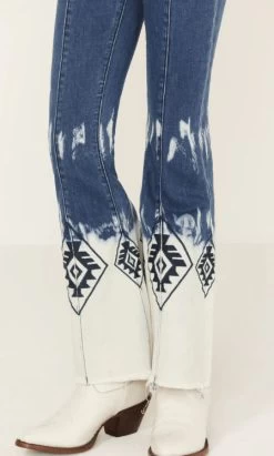 Grace In LA Girl's Boho Flare Button Front Trouser Jeans -Modern Life Shop Screenshot2022 12 07at12.42.35PM