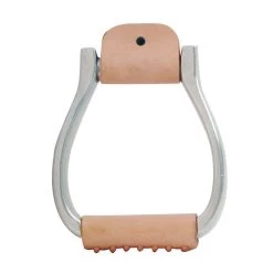 1-3/4″ Engraved Visalia Aluminum Stirrups