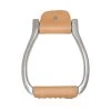 1″ Aluminum Visalia Narrow Band Stirrups -Modern Life Shop UW330451 00AL front view laydown