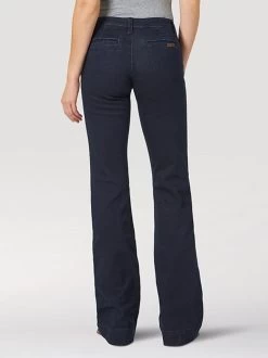 Wrangler Women's Mae Wide Leg Trouser Jean -Modern Life Shop Wrangler Retro Women s Mae Wide Leg Trouser Jean S 3 61878