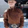Cinch Boys Copper Long Sleeve Shirt -Modern Life Shop cinch 360x 630f1032 413d 4c75 bb45 f0e316e75c91