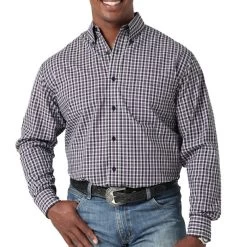 Wrangler Men's Riata Long Sleeve Button Down Shirt -Modern Life Shop e3224af3 6f63 43a5 a02c dce48ab3ab4c.755069ebc166ea41b714a2256f9b7814
