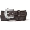 Justin Men's Colman Chocolate Belt -Modern Life Shop image 013a67aa 0e03 4d10 838b ef0ba3cb7430