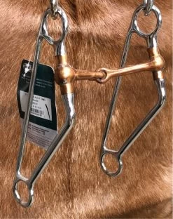 Tough-1 Copper Mouth Snaffle 25363-0-0