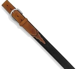 Justin Men's Classic Western Brown & Black Belt -Modern Life Shop image 16d2ab99 4bc2 4c5b b72e a1869bb71e16