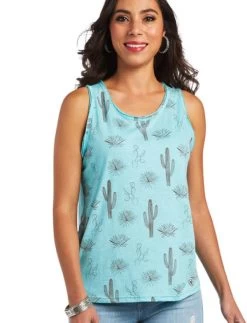 Ariat Women’s Cactus Desert SLVLS Tank
