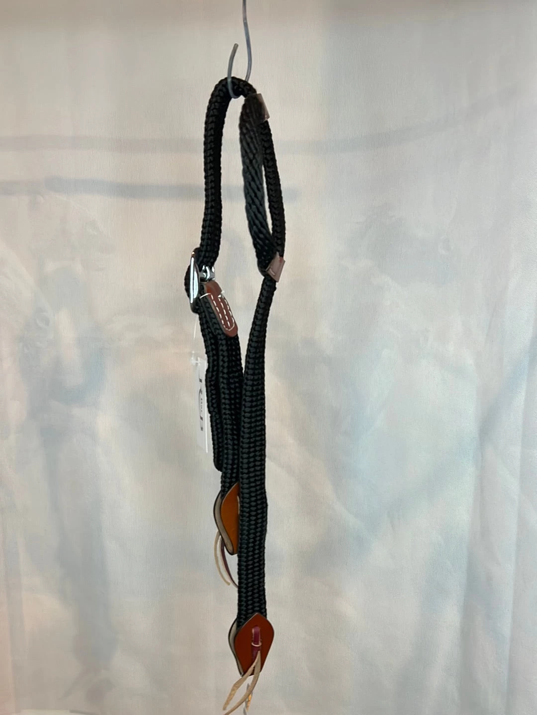 R Bar B-ME One Ear Headstall, Nylon Braided 3 R Bar B-ME One Ear Headstall, Nylon Braided