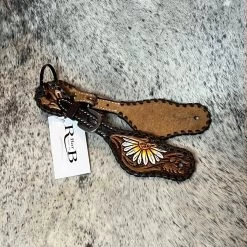 Spur Strap, Sunflower, Laced Rafter T