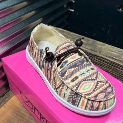 Women's Corkys Pink Aztec 51-0127-PKAZ-T