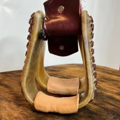 R Bar B-PT Rawhide Kid's Stirrups