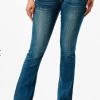 Grace In LA Women's Jeans With Feather Faux -Modern Life Shop image 54b64772 df2b 432f b886 1f36b437498e