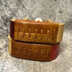 R Bar B Wooden Stirrups W Red Silver -Modern Life Shop image 5f2ef749 10fd 4bff 9815 0f6ced6c5d93