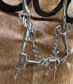 Myler Bit Lynn McKenzie Stainless Steel MMB Medium Shank MB06