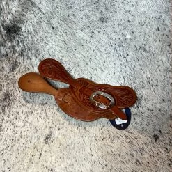 SS600 Scott Thomas Cowboy Floral Men's Spur Straps